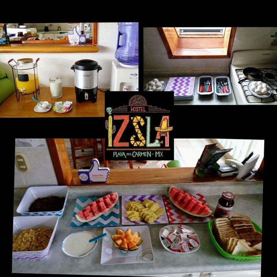 Izsla Hostel Playa Del Carmen 신데 델 카르멘 외부 사진