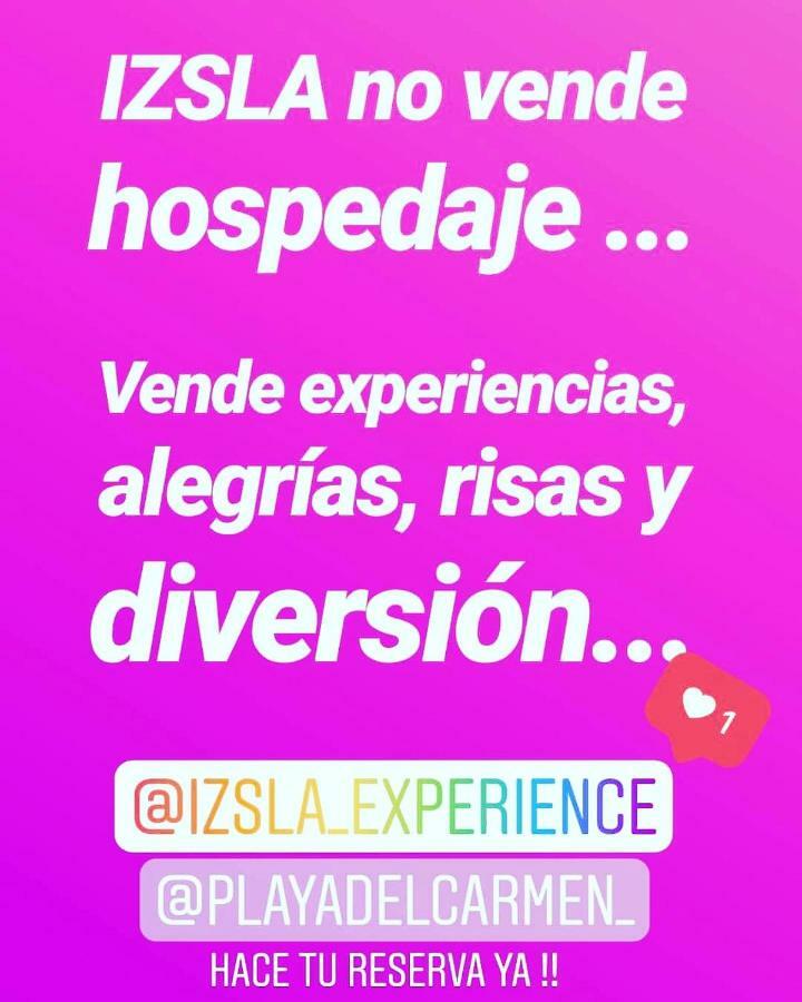 Izsla Hostel Playa Del Carmen 신데 델 카르멘 외부 사진