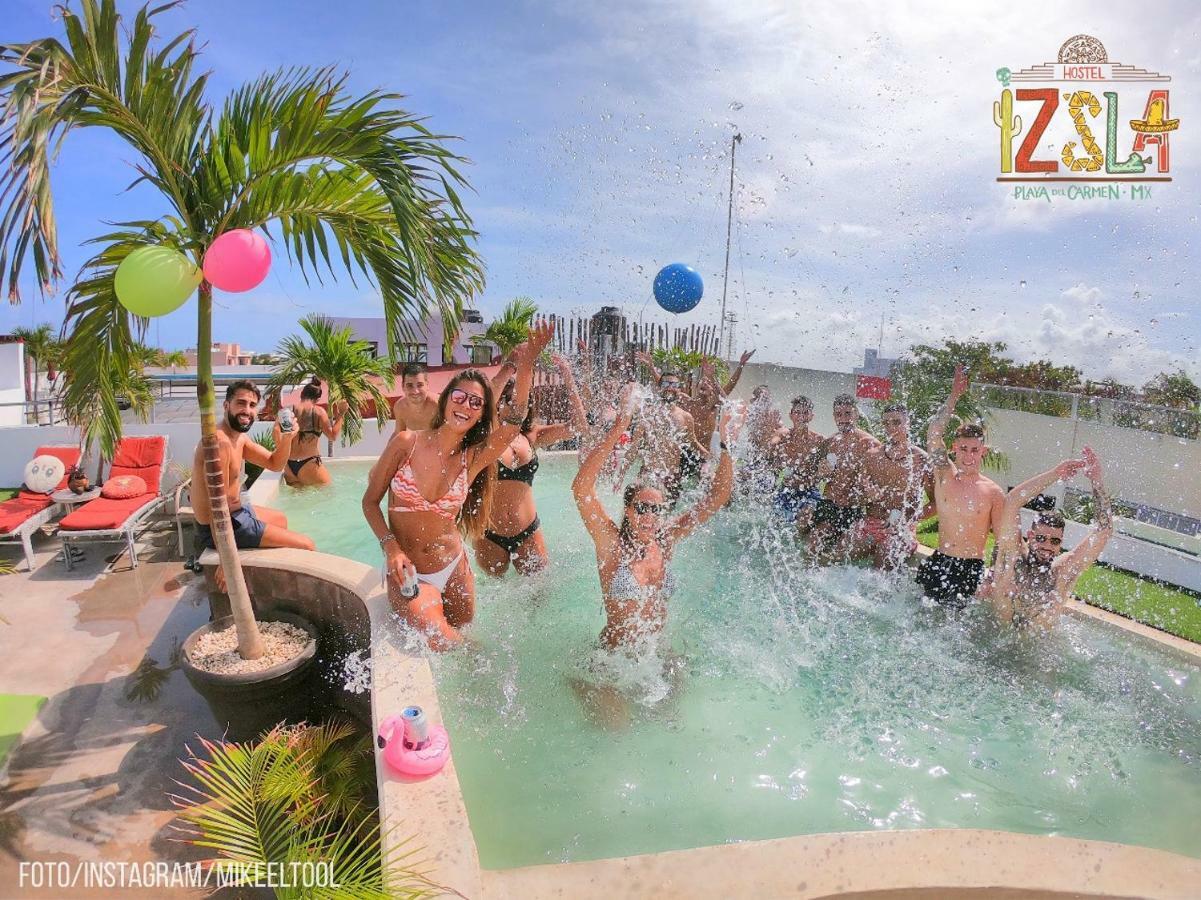 Izsla Hostel Playa Del Carmen 신데 델 카르멘 외부 사진